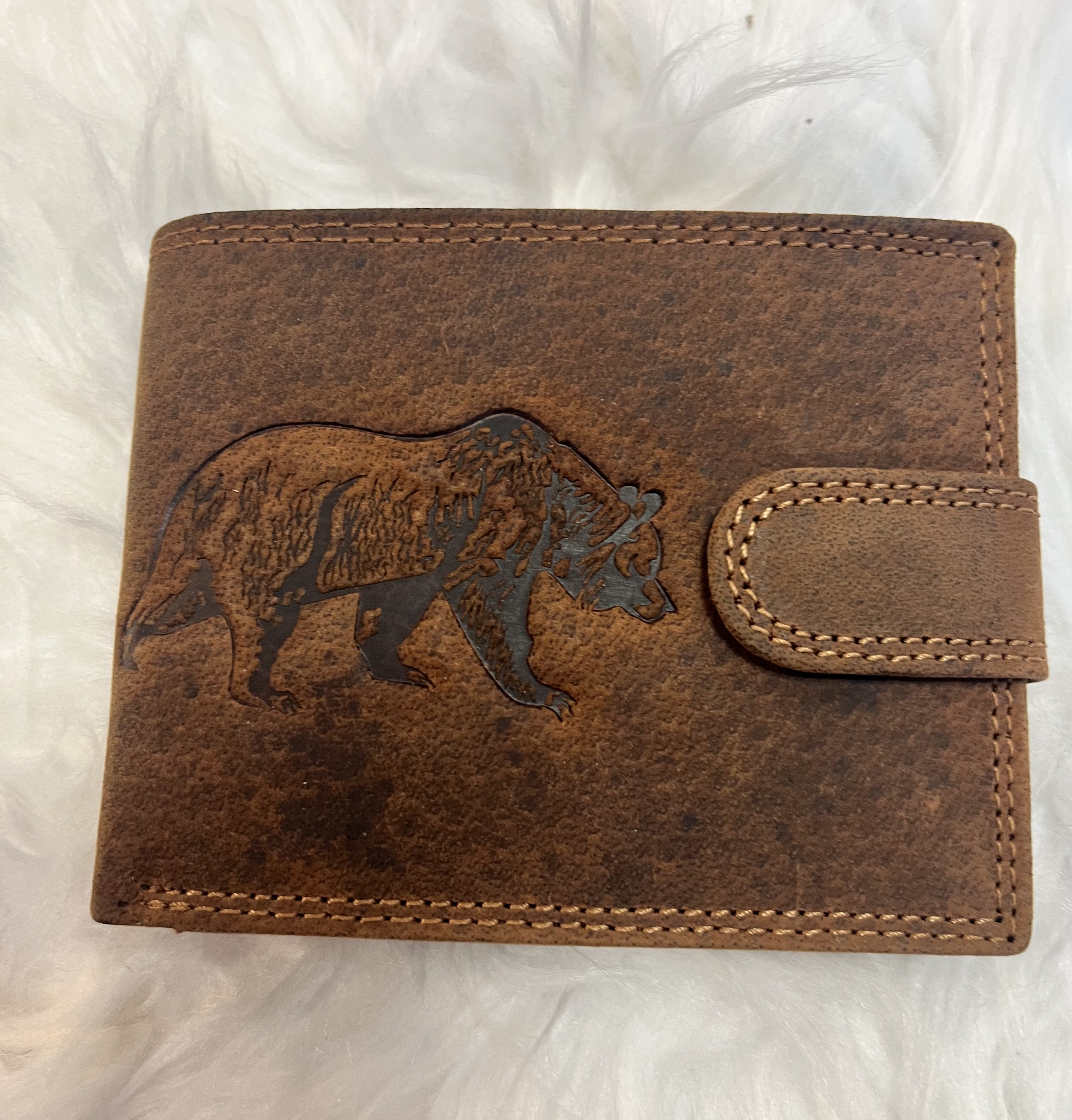 Pánska kožená peňaženka